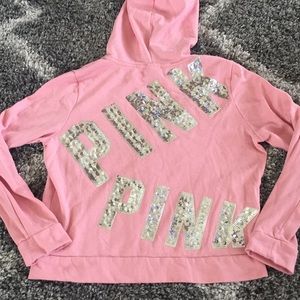 Pink by Victoria’s Secret bling zip up